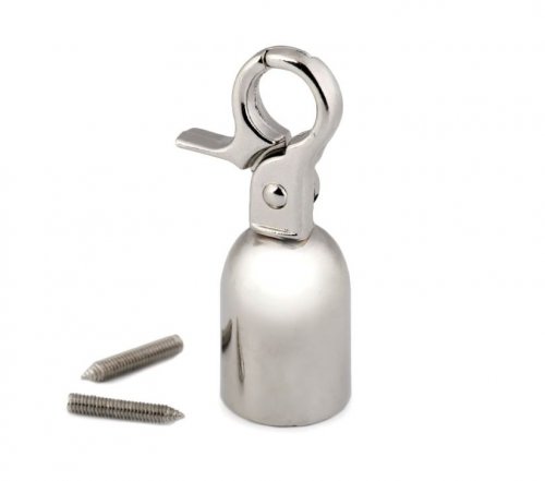 Karabiner Endstück - silber - 18,5mm